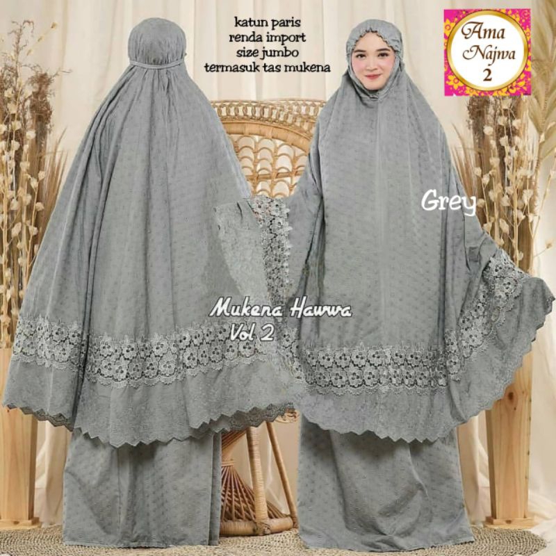 Mukena Hawa Mukena Dewasa dan Tas