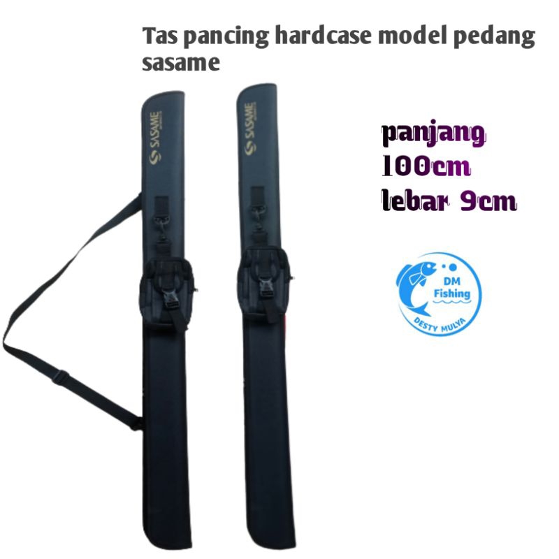 TAS PANCING HARDCASE SASAME MODEL PEDANG HITAM