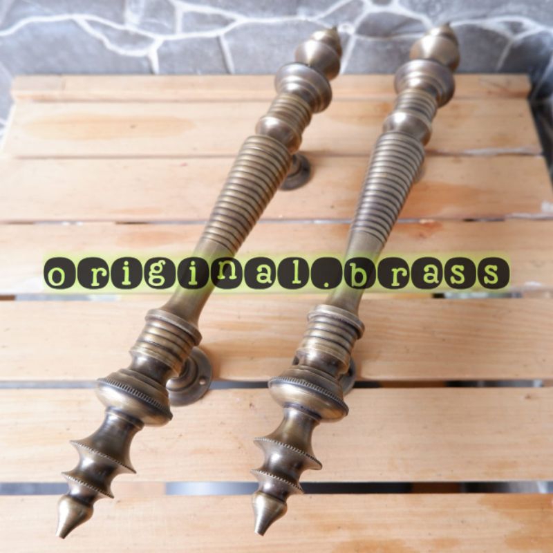 HANDLE KUNINGAN HANDLE PINTU RUMAH HANDLE PINTU MINIMALIS GAGANG PINTU ANTIK TARIKAN PINTU  RUMAH