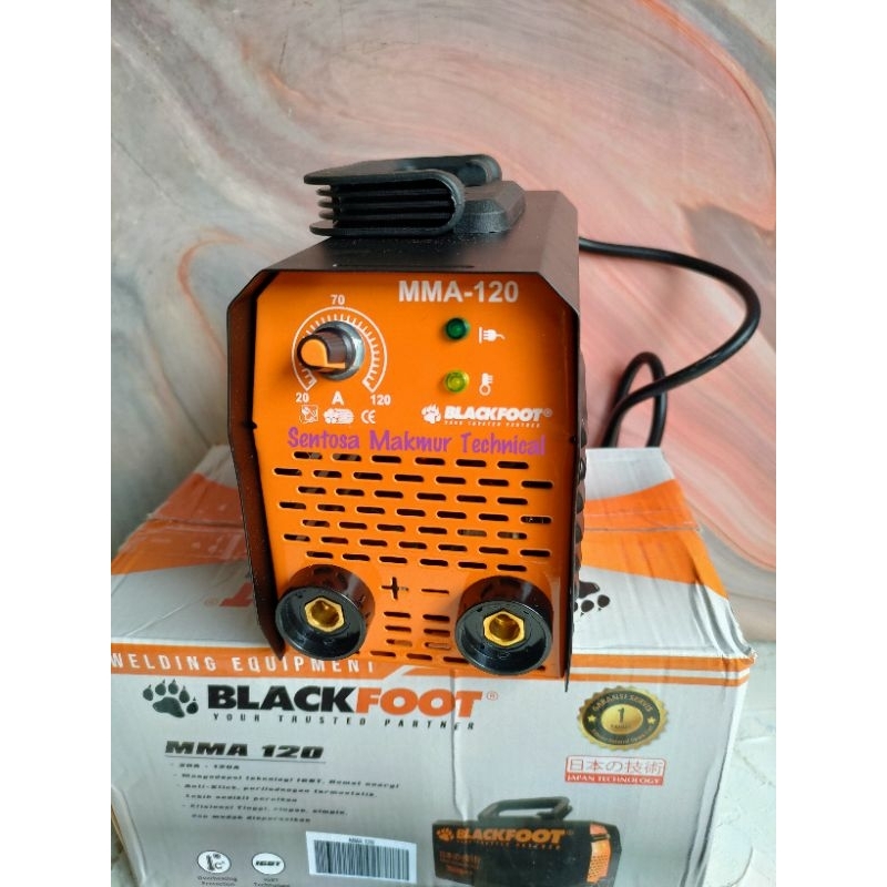 BLACKFOOT MMA 120 Inverter Trafo Las Welding Machine IGBT 350 Watt 350W 120A