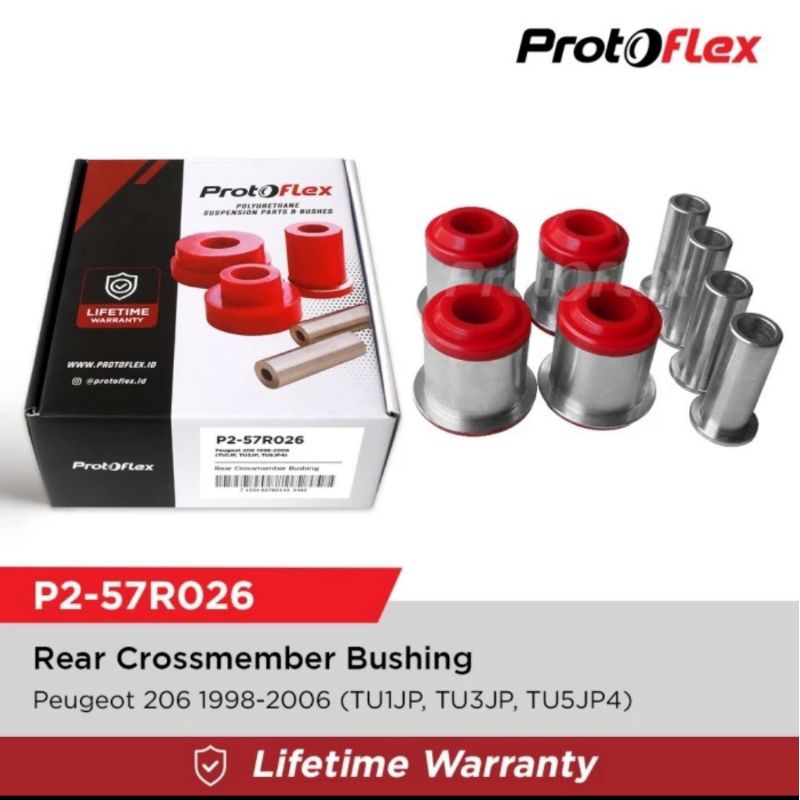 PROTOFLEX BUSHING CROSSMEMBER BELAKANG PEUGEOT 206 TH 1998-2006