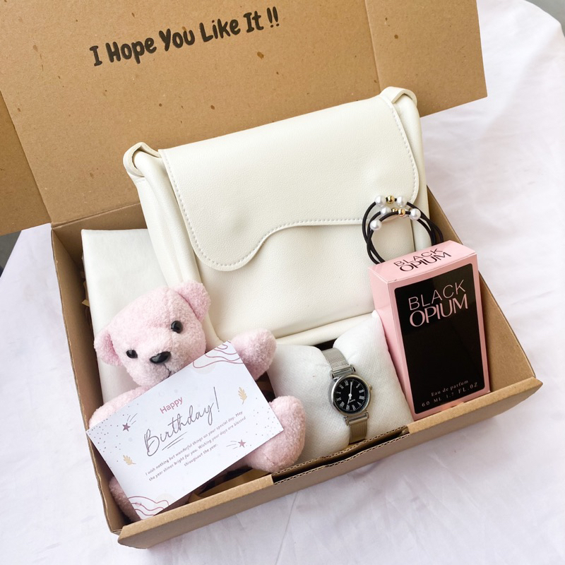 [GABY BAG]HAMPERS GIFT BOX TAS GABY UNTUK KADO ULANG TAHUN CEWEK/KADO PACAR/KADO TAS CEWEK/KADO VALENTINE/KADO ANNIVERSARY/KADO WEDDING/KADO WISUDA/KADO HARI GURU/HAMPERS LEBARAN/HAMPERS RAMADAN