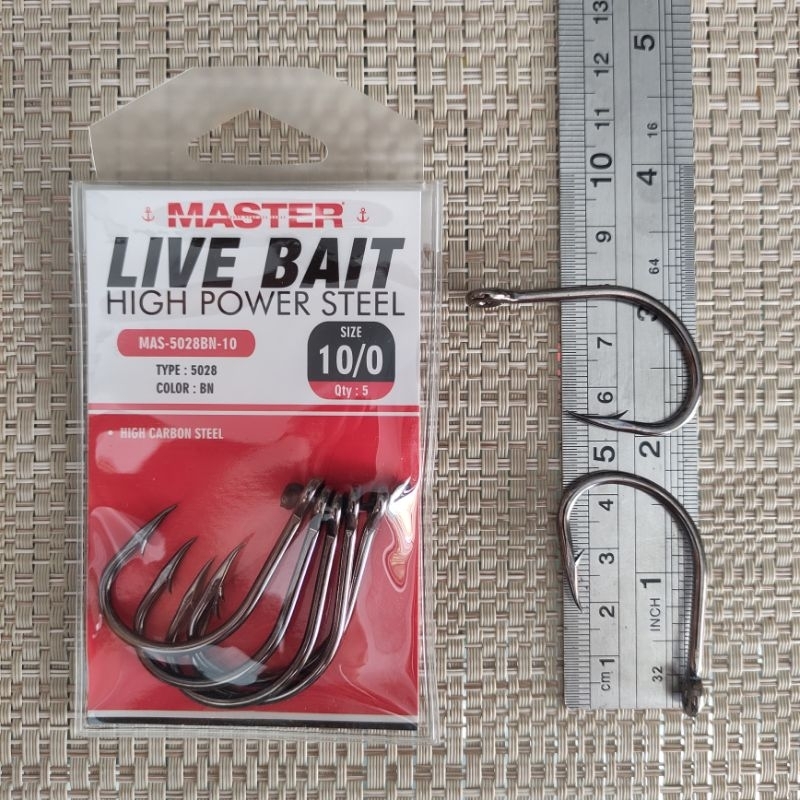mata kail MASTER live bait size 10/0