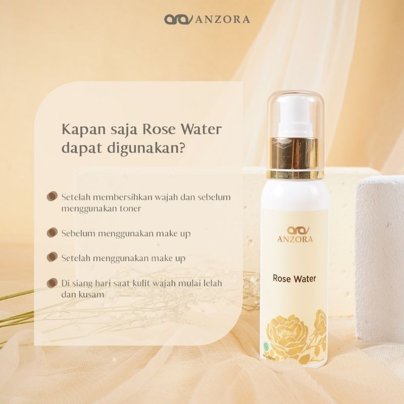 anzora rose water - rose water anzora - anzora air mawar - anzora skincare - air mawar anzora - air mawar - rose water - anzora original