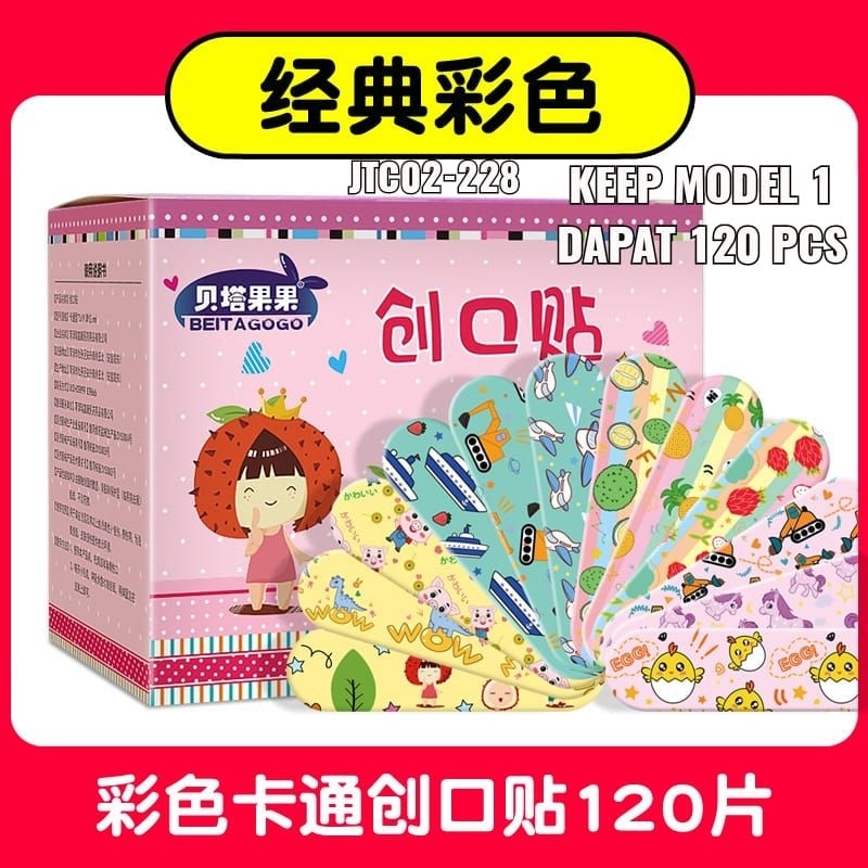 Plaster Karakter |Hansplast luka Motif Karakter Anti Air