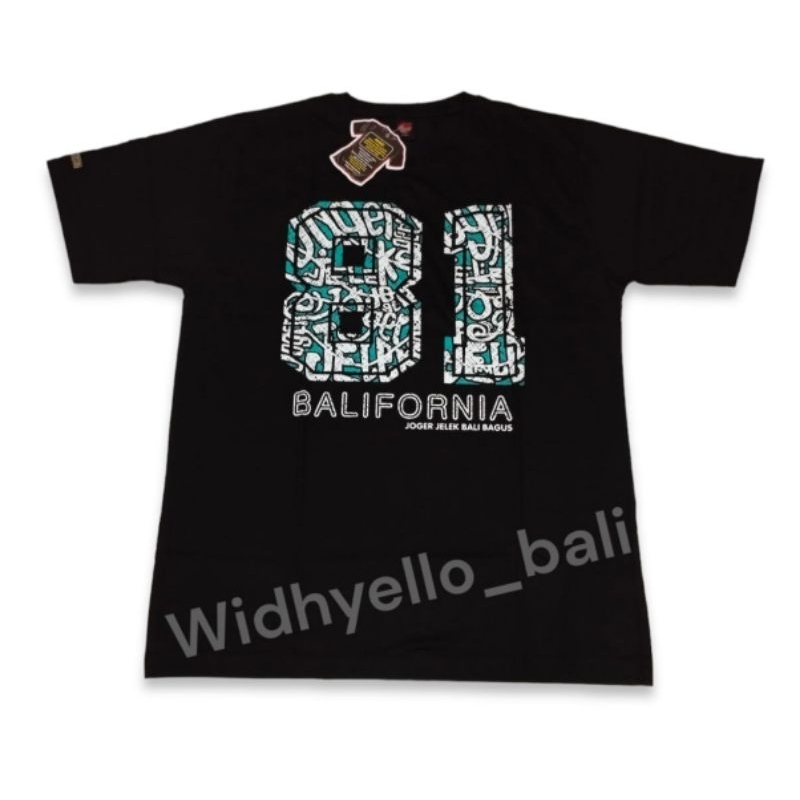 KAOS JOGER BALI ORIGINAL SPESIAL HITAM