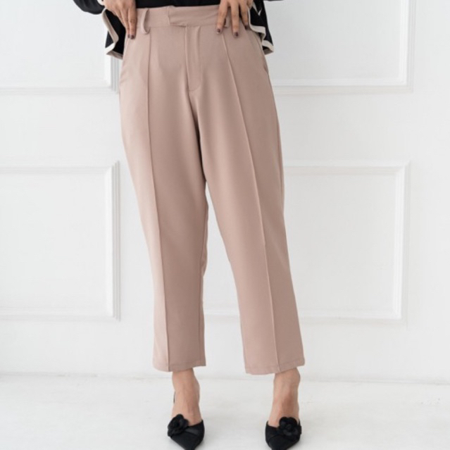 IWEARGRACIE - LAURA PANTS / CELANA PANJANG WANITA / CELANA KERJA / CELANA HIGHWAIST