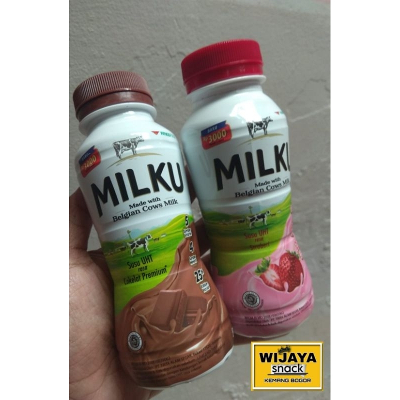 

susu uht milku botol 250ml