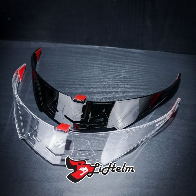 SPOILER RSV FF500 / RSV 300 / SPOILER HELM RSV FF500/RSV300 HITAM BENING MURAH KUALITAS MEWAH