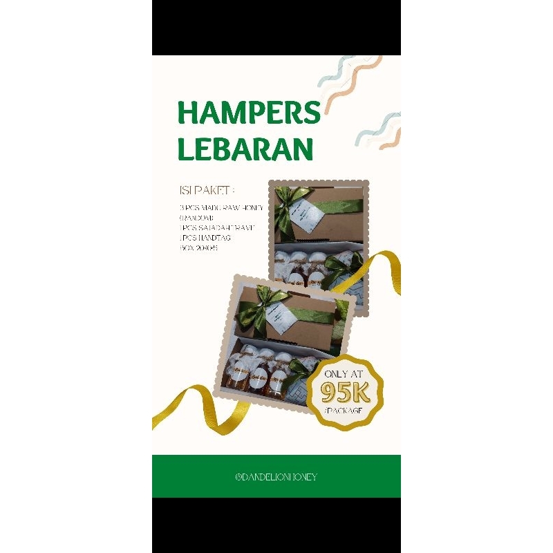 

hampers madu | hampers lebaran