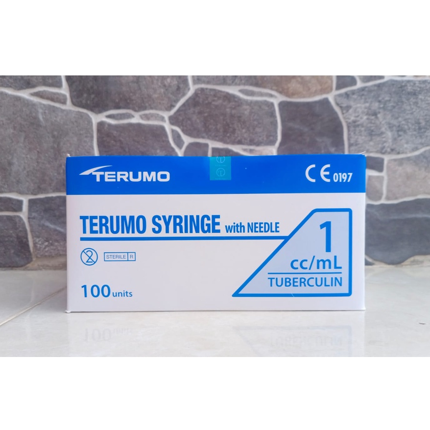 Per Box Terumo Spuit 1cc Spuit Terumo 1cc Spuit Terumo 1ml Terumo 1 ml Terumo Syringe With Needle Sp