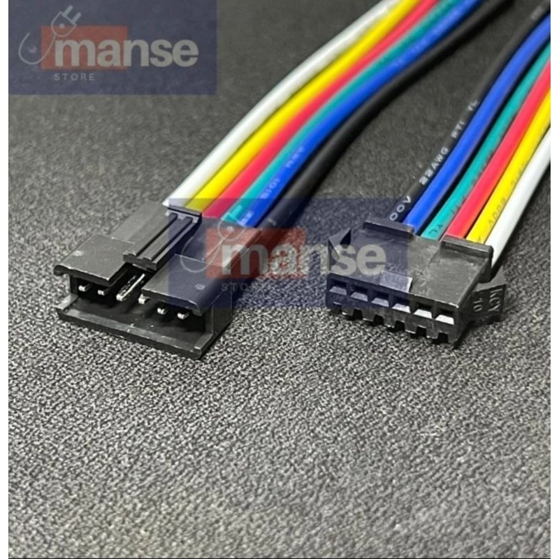 JST Quick Connector 6 Pin / Connector SM 6pin+kabel awg22