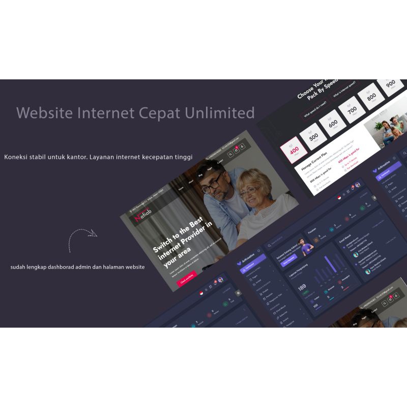 website full jasa pasang internet