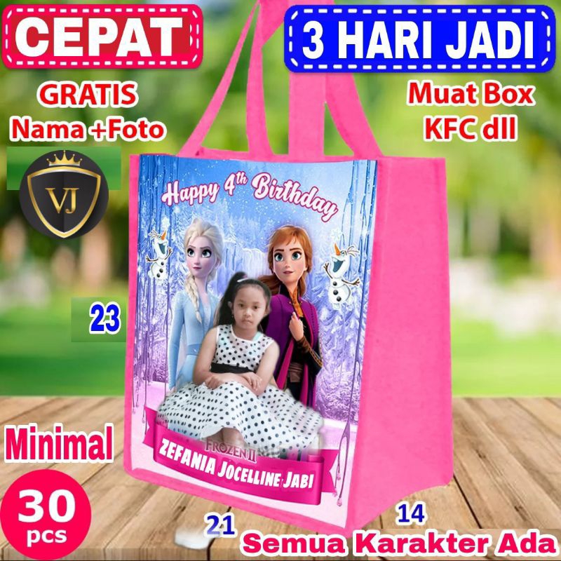 

Tas Ultah Souvenir Box KFC Free Custom