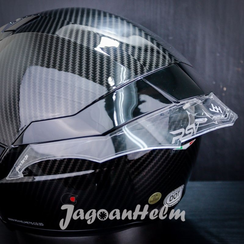 SPOILER RSV FF500 / RSV 300 / SPOILER HELM RSV FF500/RSV300 HITAM BENING MURAH KUALITAS MEWAH