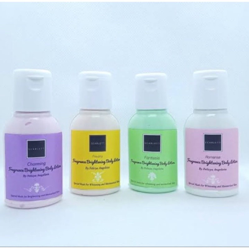 Scarlett Mini Body Lotion 30ml 60ml | Scarlet Tester | Skarlett kecil imut menggemaskan-5