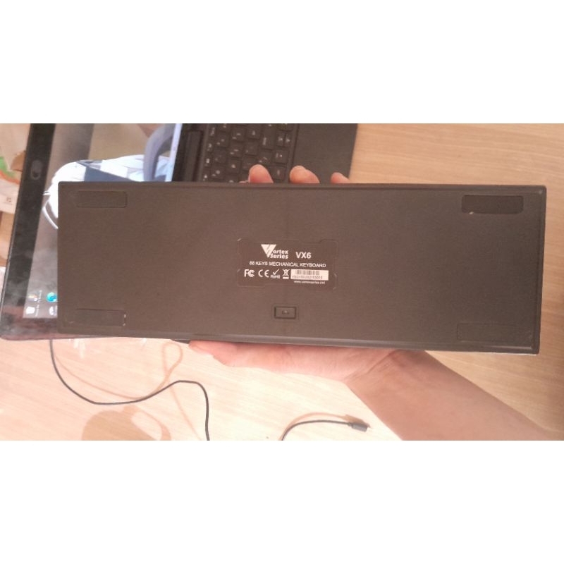 Vortex Series VX6 Mechanical Keyboard (red switch)
