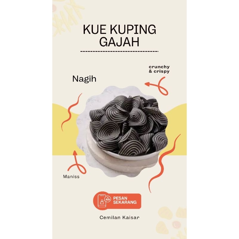 

KUE KUPING GAJAH