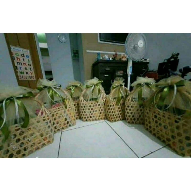 TAS DODOL JUMBO/TAS PARCEL LEBARAN/TAS HANTARAN BAMBU BESAR