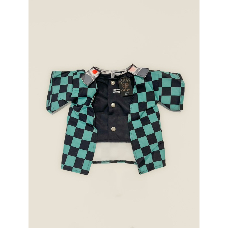 Baju cosplay kucing anjing demon slayer tanjiro