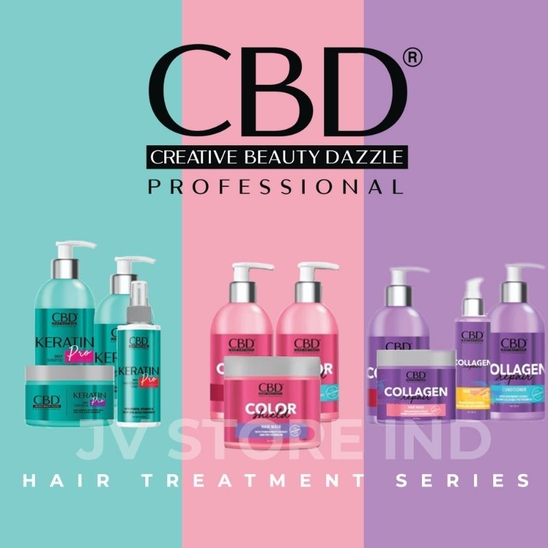 CBD PROFESSIONAL HAIR TREATMENT KERATIN/COLOR/COLLAGEN