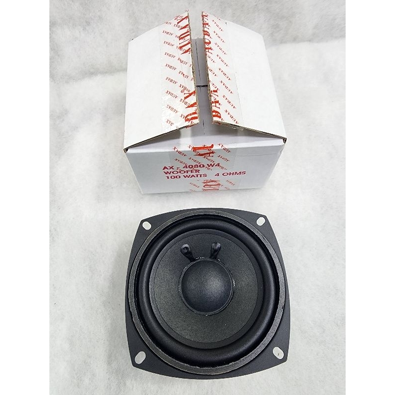 SPEAKER COLOM AUDAX INCH AX4080 SPEAKER AX MAGNET 100 WATT AUDAX 4080