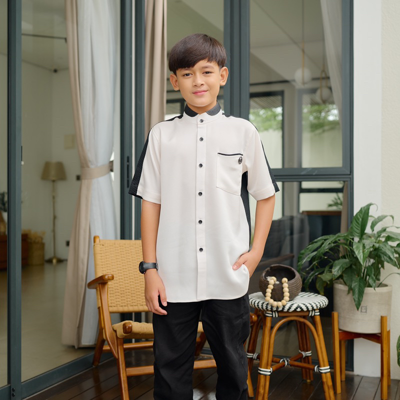 LITTLE MARILINE KAMALEYA Koko Shirt for Boys - Koko Anak