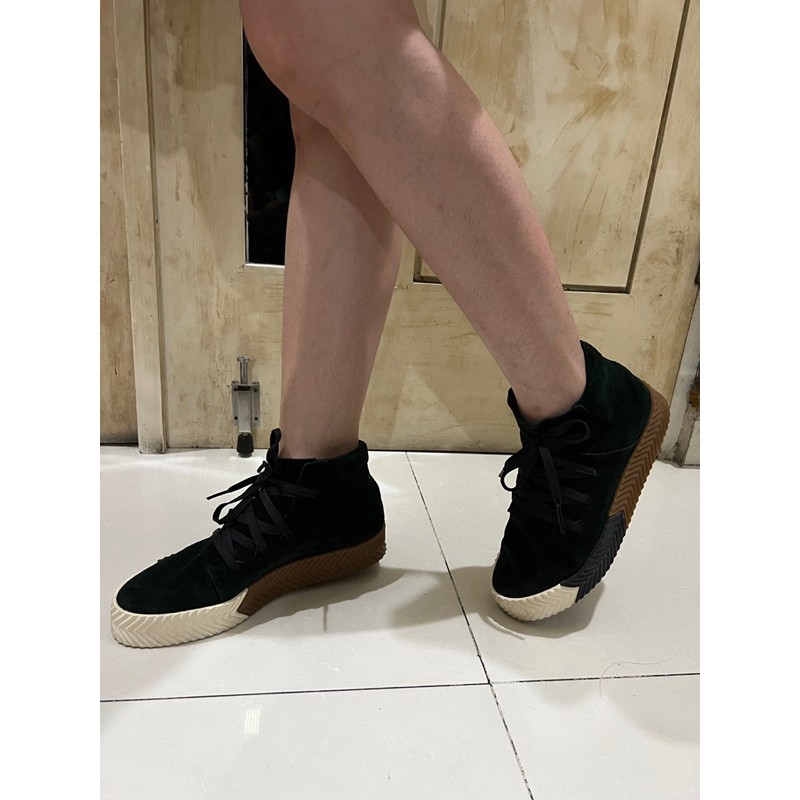 Sepatu Adidas Alexander Wang Hijau Lumut ORI