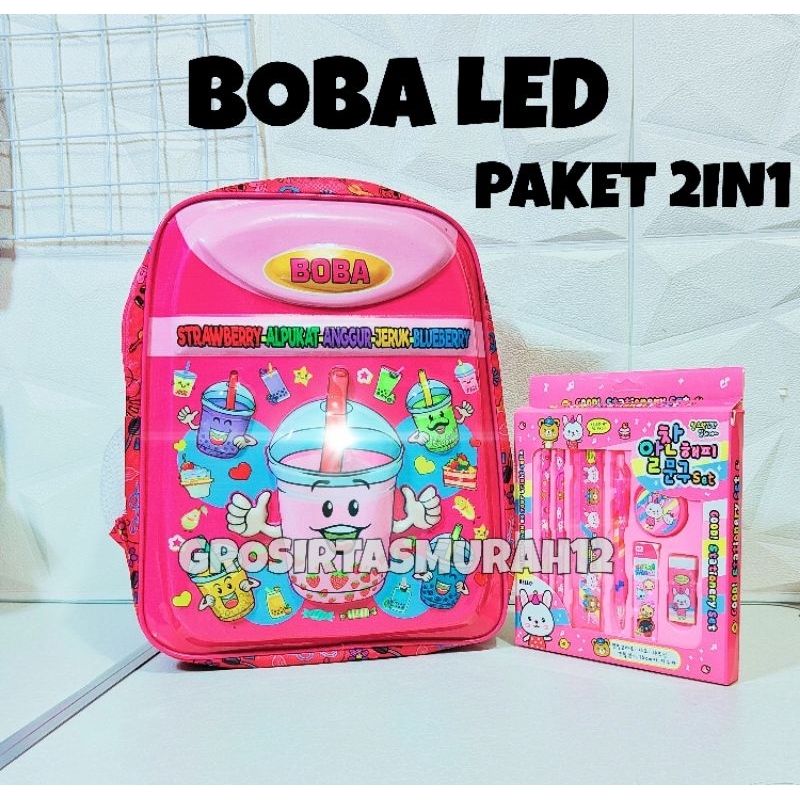 Tas boba viral Tas anak Boba/tas anak timbul Boba/tas anak 3 dimensi/tas anak sekolah perempuan/tas anak bt21 timbul/tas anak bt21 cooky/tas anak Boba SD/tas anak ransel perempuan/tas anak murah/tas anak terlaris