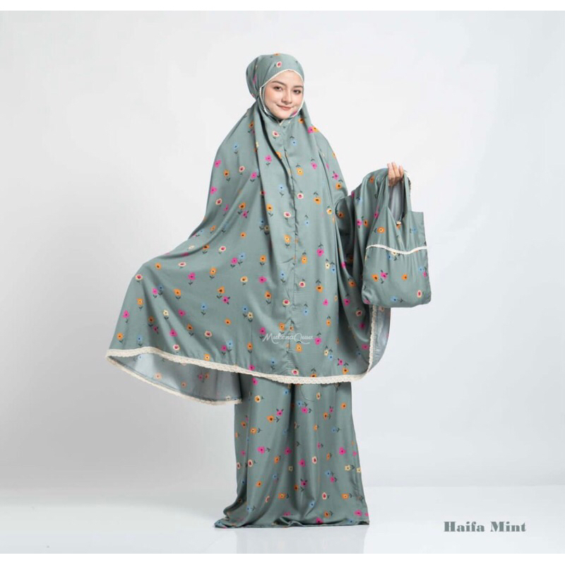 mukena rayon twill premium