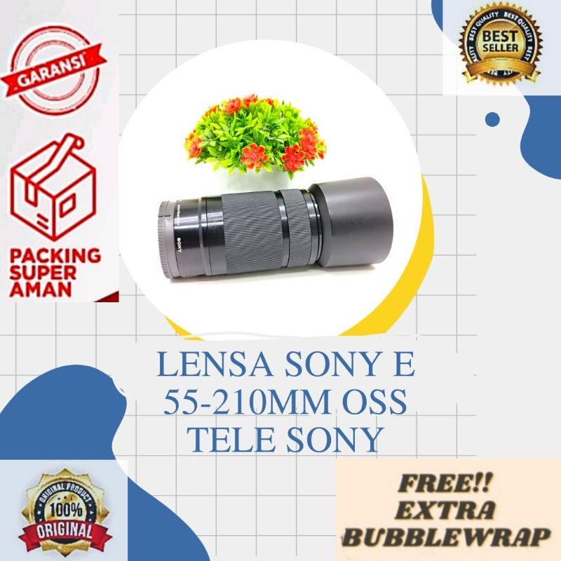 LENSA SONY E 55-210MM OSS TELE SONY