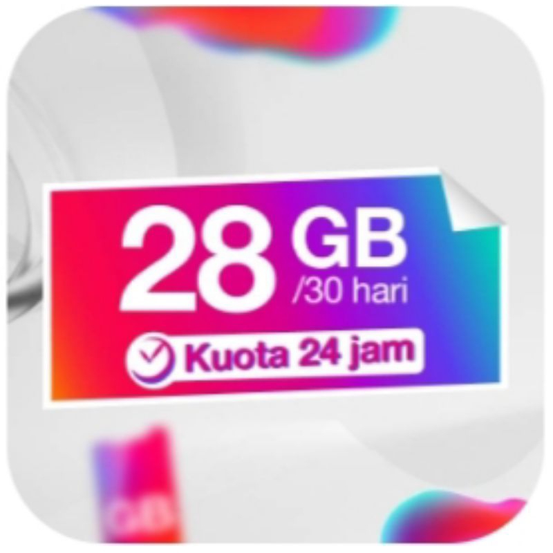 INJECT KUOTA TRI 28GB 30HARI NASIONAL