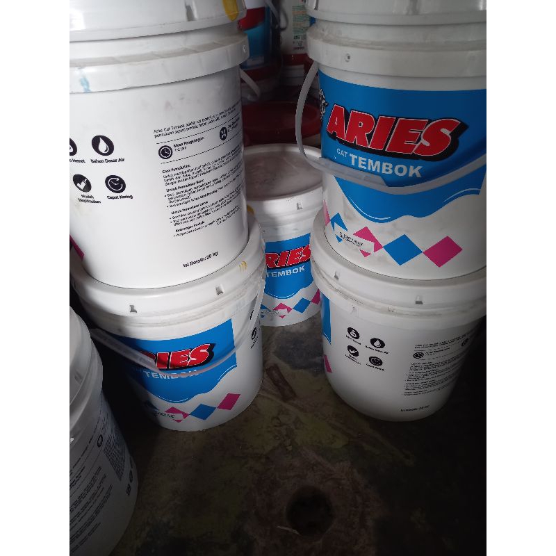 CAT TEMBOK ARIES 20KG DARI AVIAN / CAT DASAR / CAT PLAFON / PLAPON / CAT DINDING / CAT KAYU / CAT SE