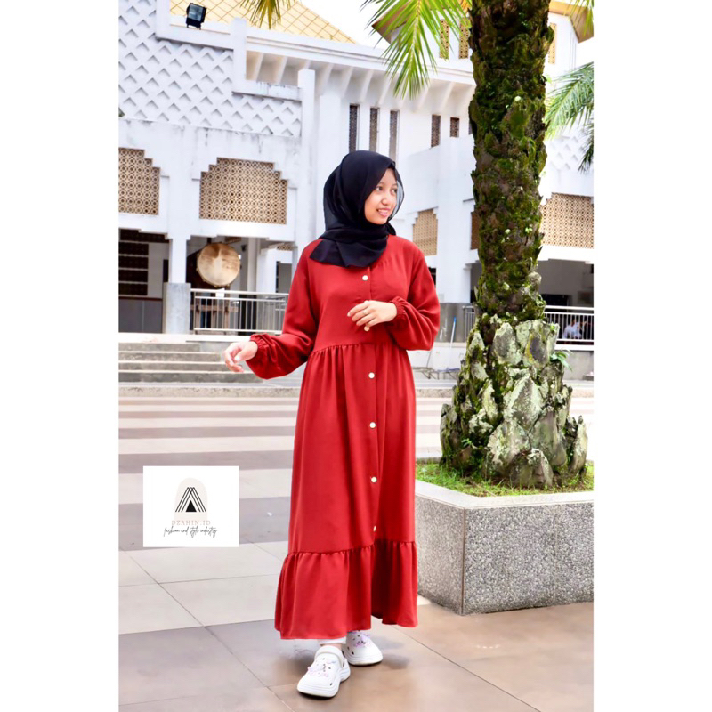 Gamis Polos || Gamis  || Gamis Syar'i || Dres Wanita || Pakaian Muslim Wanita