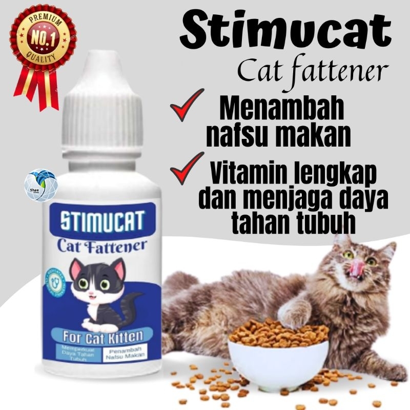 Penambah Nafsu Makan Kucing Anjing Vitamin Penggemuk Hewan Kucing Shaestore15