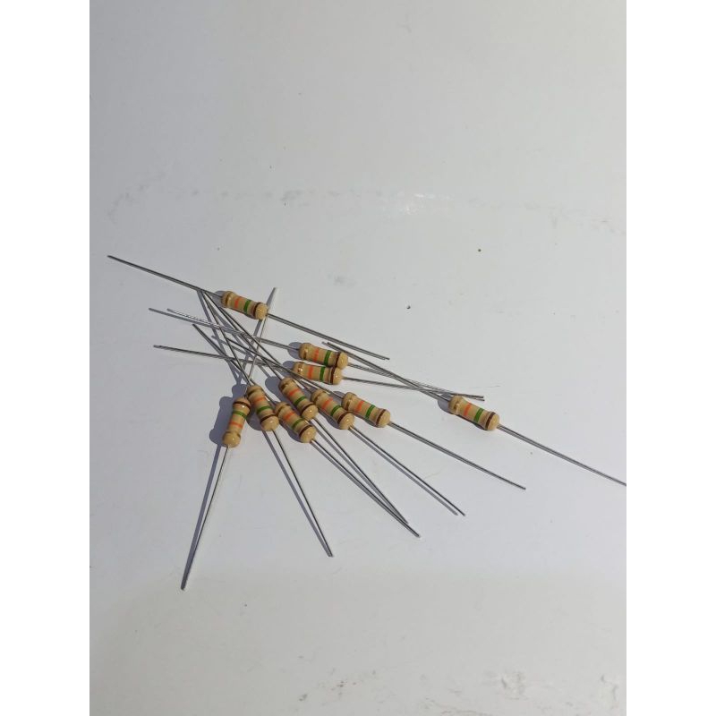 Resistor R 1/2 watt Berbagai Ukuran PER BIJI