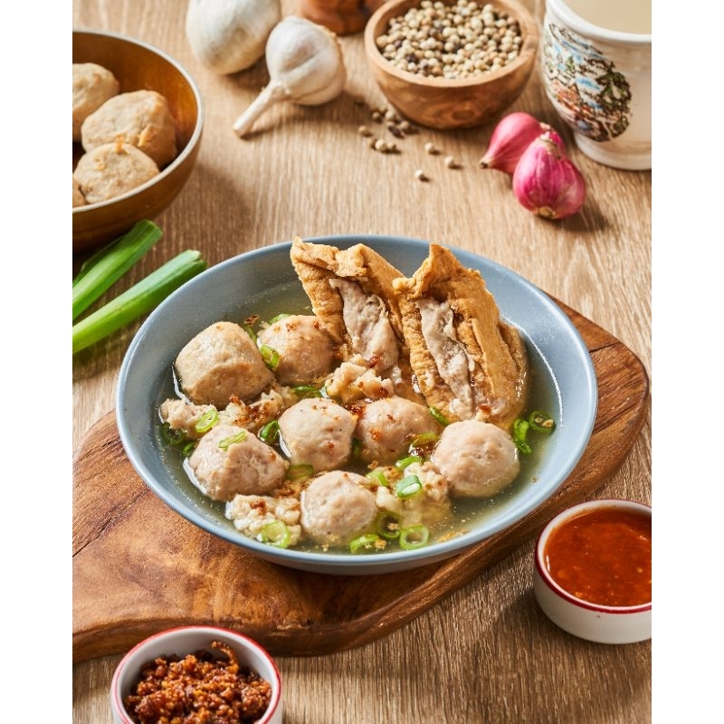 bakso sapi paket komplit