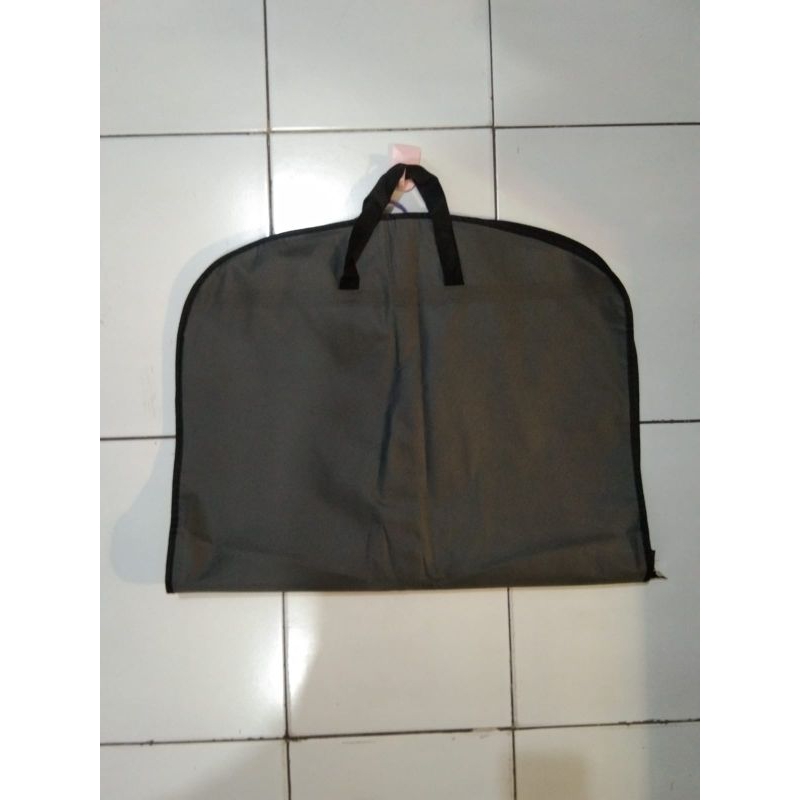 cover jas jaket kemeja warna abu abu tua