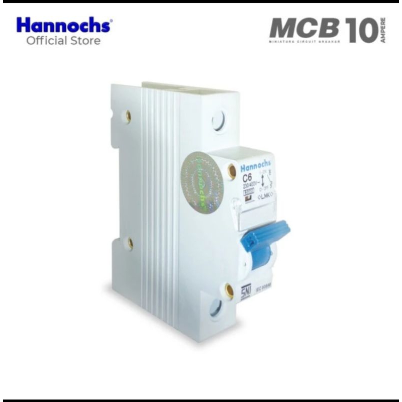 Hannochs MCB 6Amper 1p