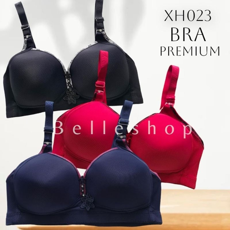 Bra Busa Jumbo Tanpa Kawat XS #023 Polos Import SIZE 38 40 42 44 46