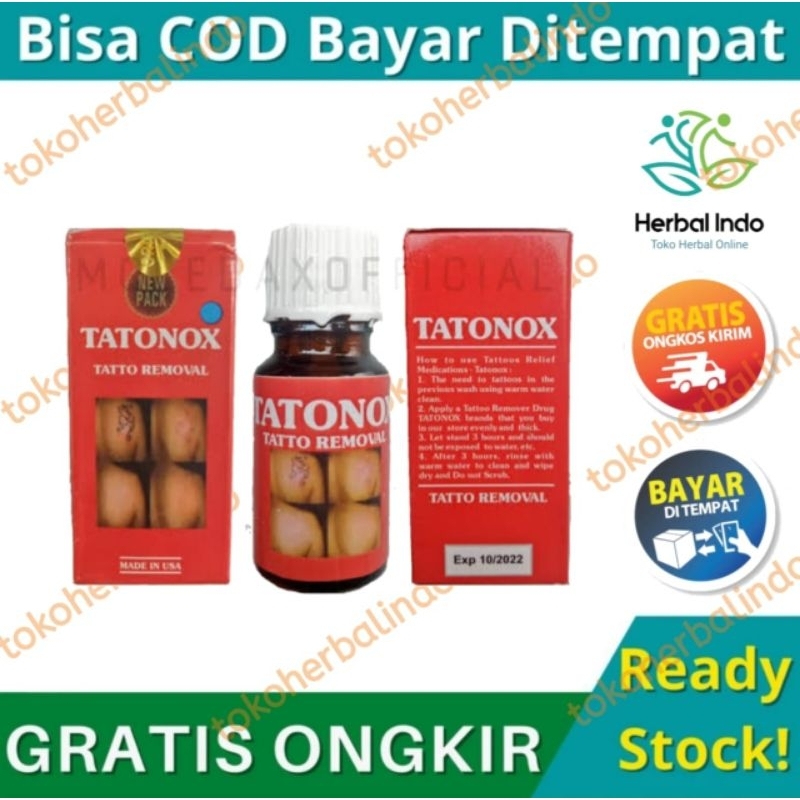 TATONOX ORIGINAL  penghilang tato permanen penghapus tato asli tatonox asli