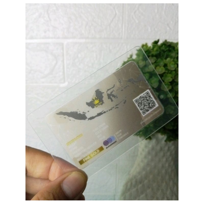 0BABY GOLD /fine gold Reguler Series 0.001 Gram Kemasan Laminating TERMURAH TERLARIS