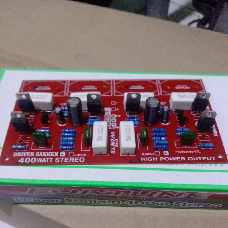 kit driver Sanken 400 watt streo