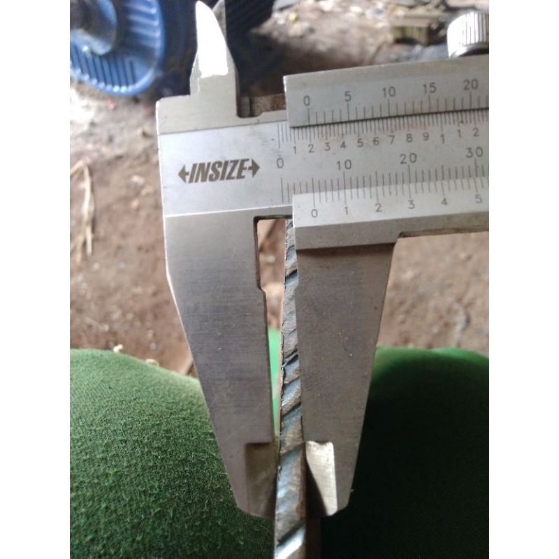 Daun roda besi traktor Quick tebal 5mm