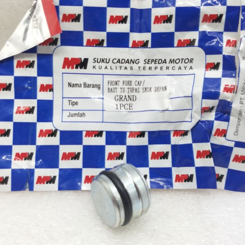 Baut Tutup As Skok Depan Honda Grand Prima Supra Merk MPM