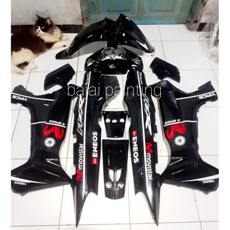 Cover body fizr F1zr Cover body halus fullset fizr f1zr YAMAHA hitam