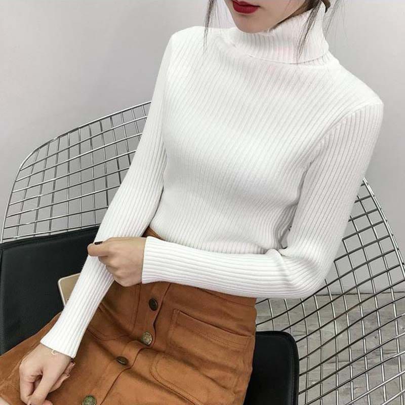 Sweater Turtleneck Daisy Atasan Wanita