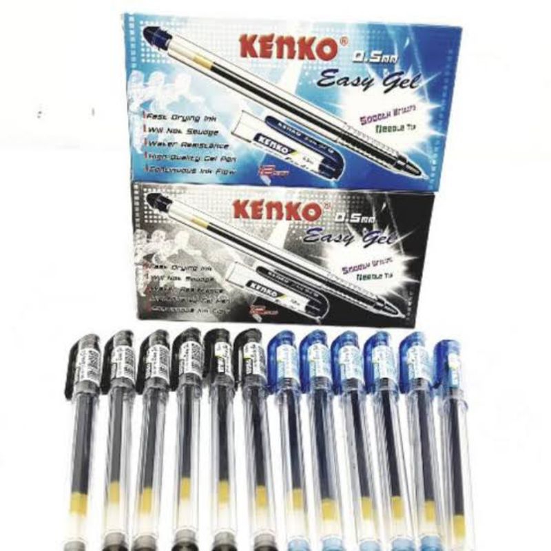 

KENKO PULPEN EASY GEL PER LUSIN 12 PCS 1 BOX