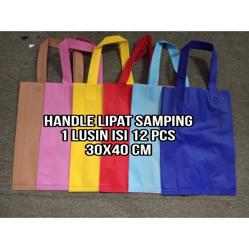 

tas spunbond goodiebag 30x40x10cm,tas belanja, souvenir, tas ulang tahun