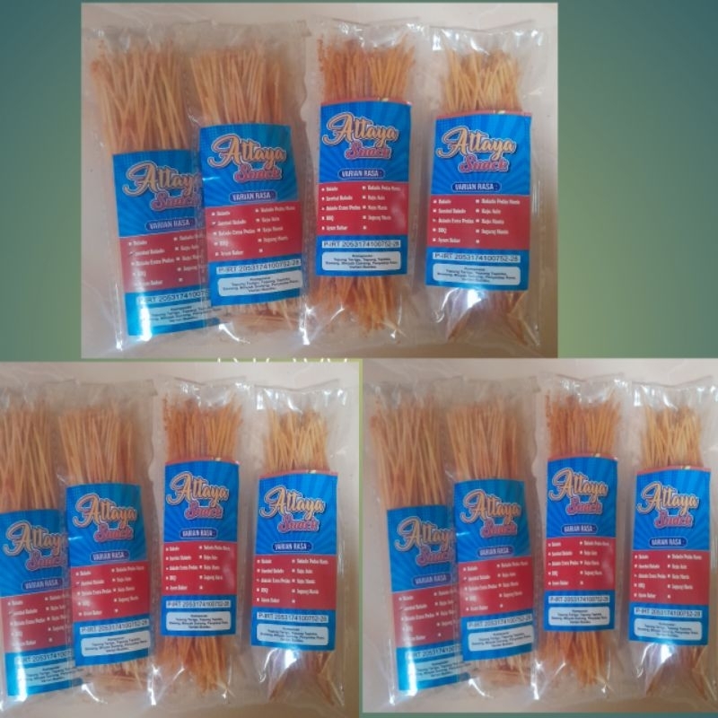 MIE LIDI IJUK PAKET USAHA ISI 100 PCS (25 gram)